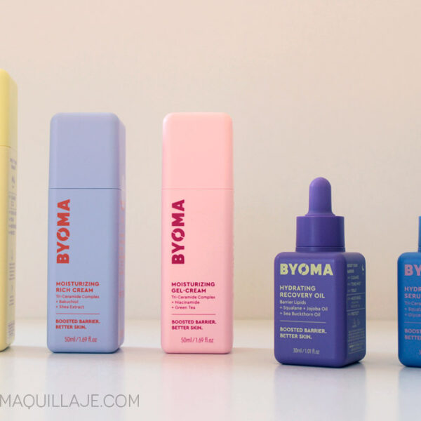 Productos skincare BYOMA